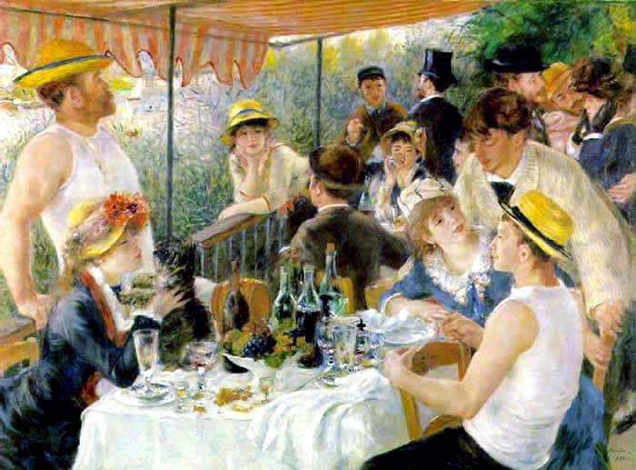 Almuerzo por Renoir.