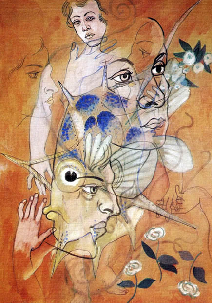 Pintura moderna expresionista por Picabia.