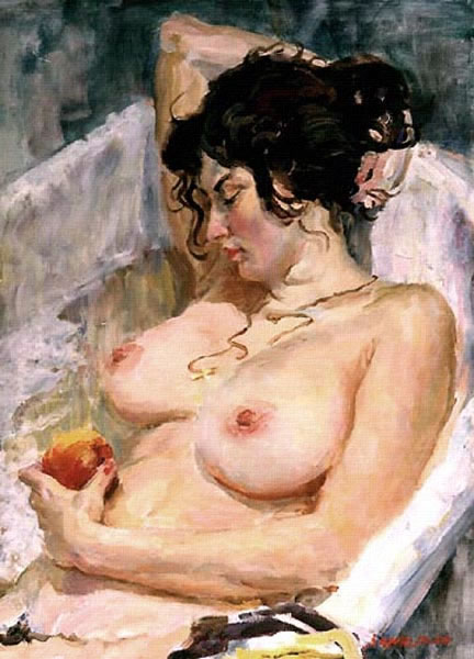 Desnudo impresionista ruso por Lyapkalo.